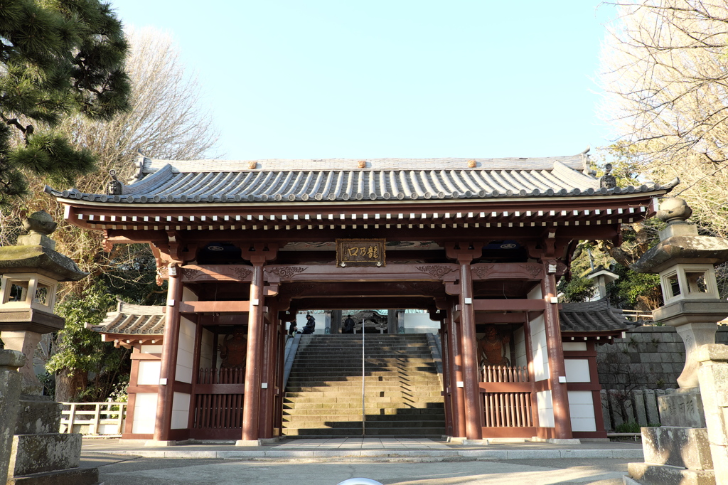 龍口寺　仁王門