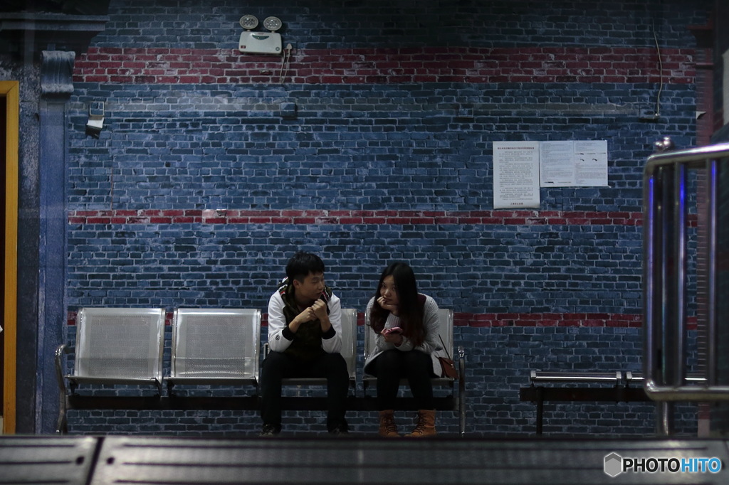 上海　スナップ　あのさ…、ん？