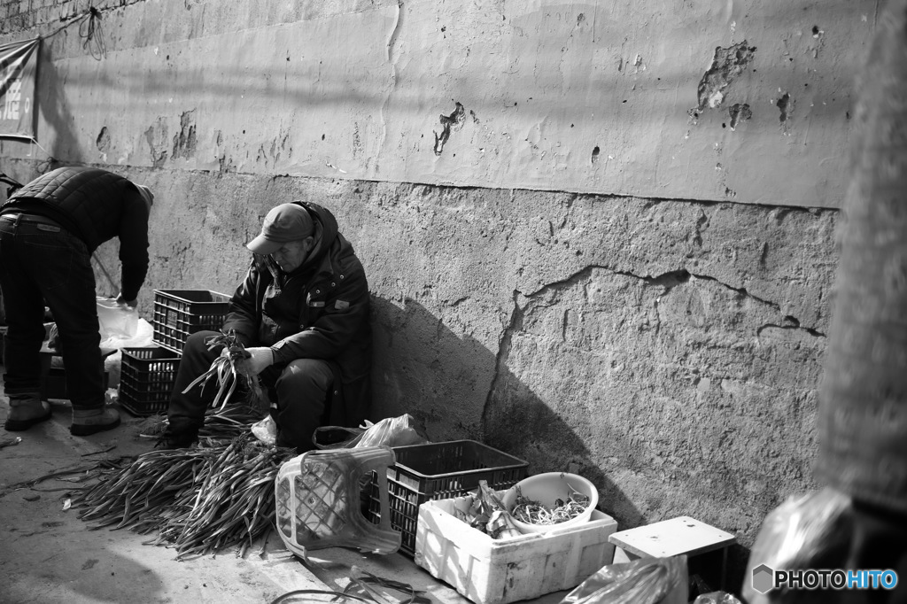 In Shanghai　無くなりつつある村