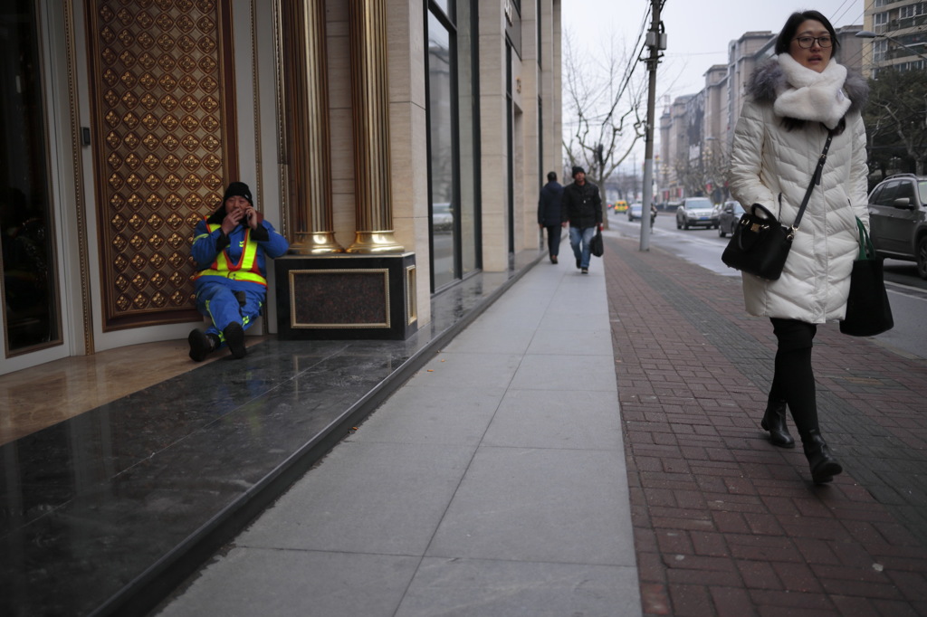 上海　スナップ　仕事終わり