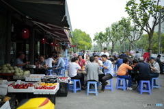 In Shanghai　青空ランチ
