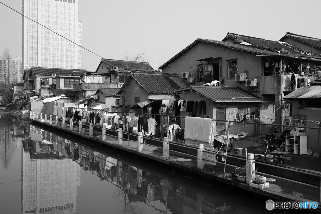 In Shanghai　無くなりつつある村