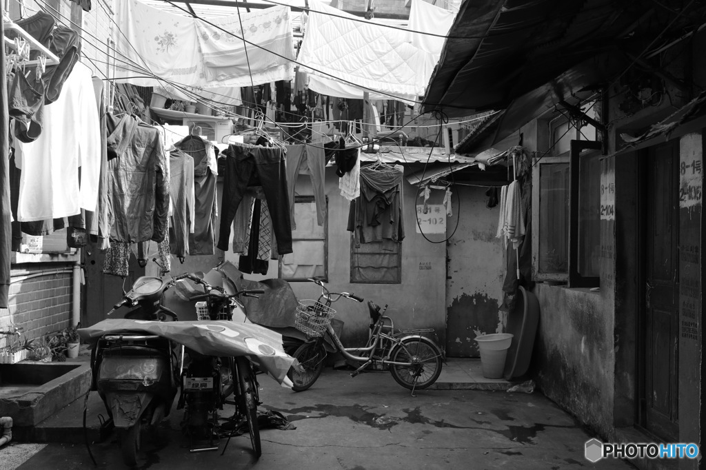 In Shanghai　無くなりつつある村