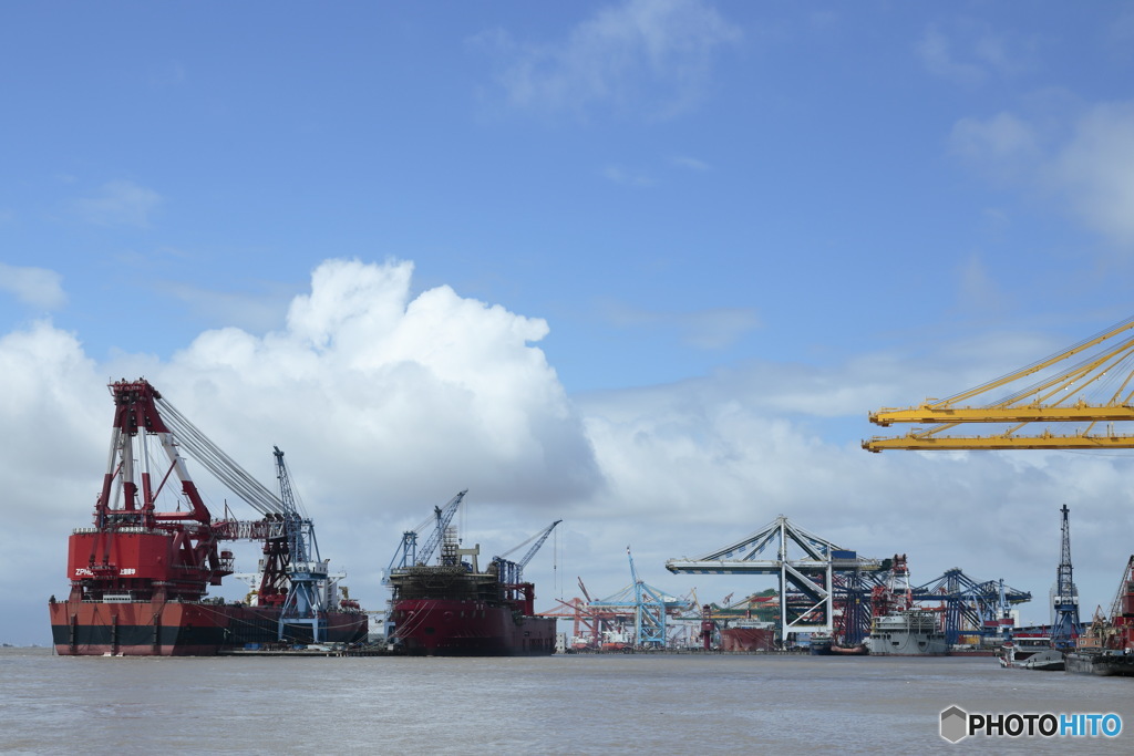 In Shanghai　上海の日常　横沙島