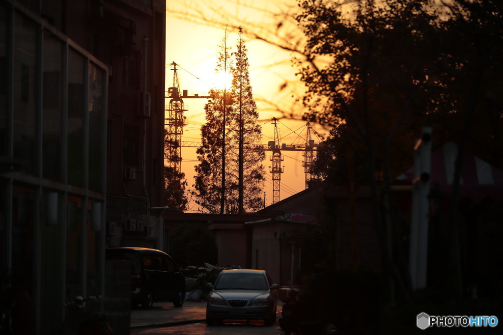 ある日の夕暮れ
