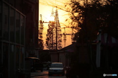 ある日の夕暮れ