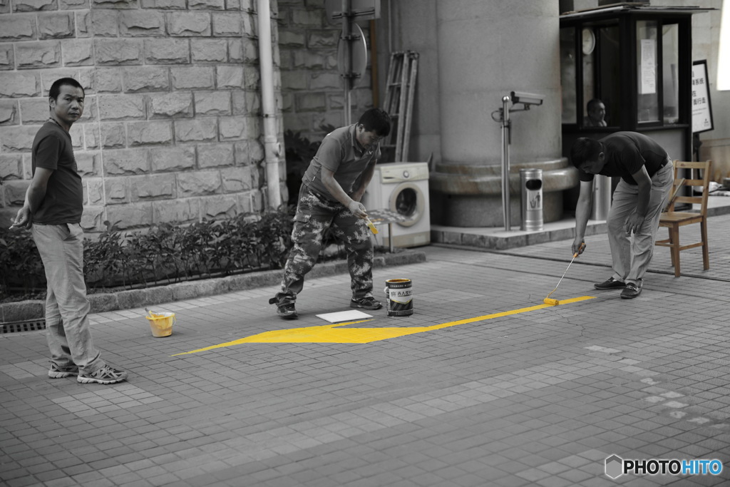 IMG_2484　上海の日常　塗替え