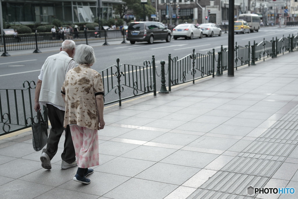 In Shanghai　上海の日常　共に歩む