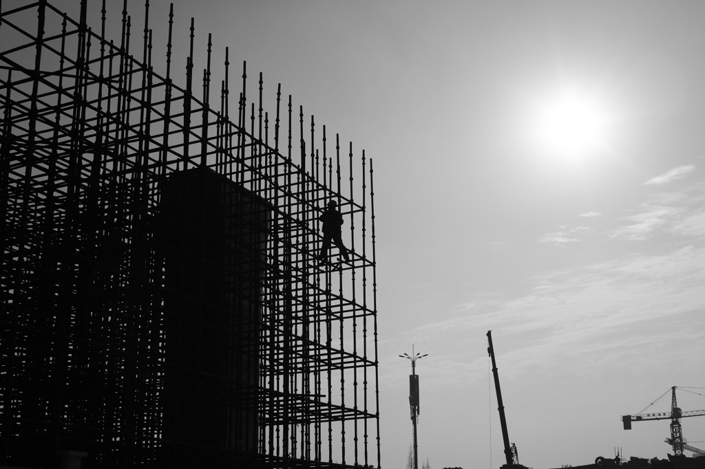 上海　スナップ　陽の当たる場所