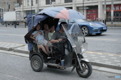 In Shanghai　上海の日常　5名乗車