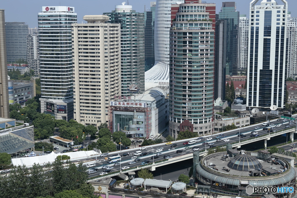 In Shanghai　古北の風景