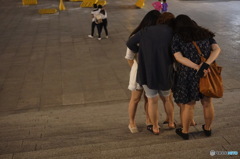 In Shanghai　５人いますね