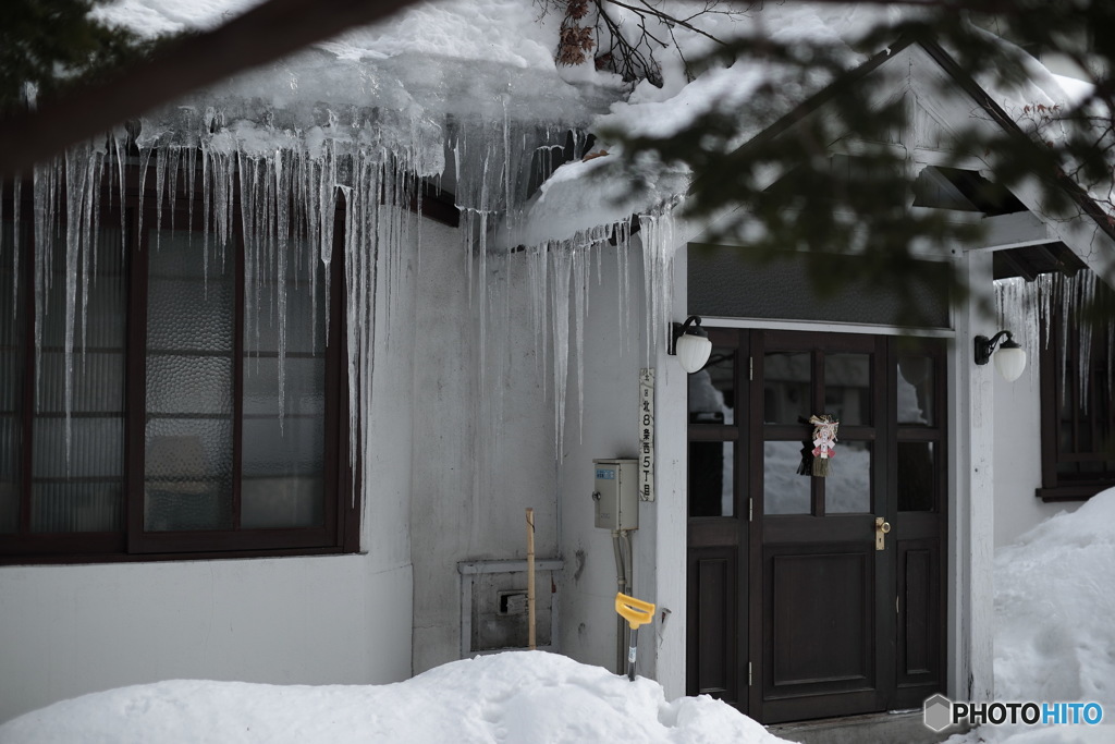 日本の日常　氷柱