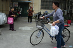 In Shanghai　今日はこれから大変なのよ！