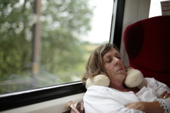 In England ヴァージントレインズ列車内にて