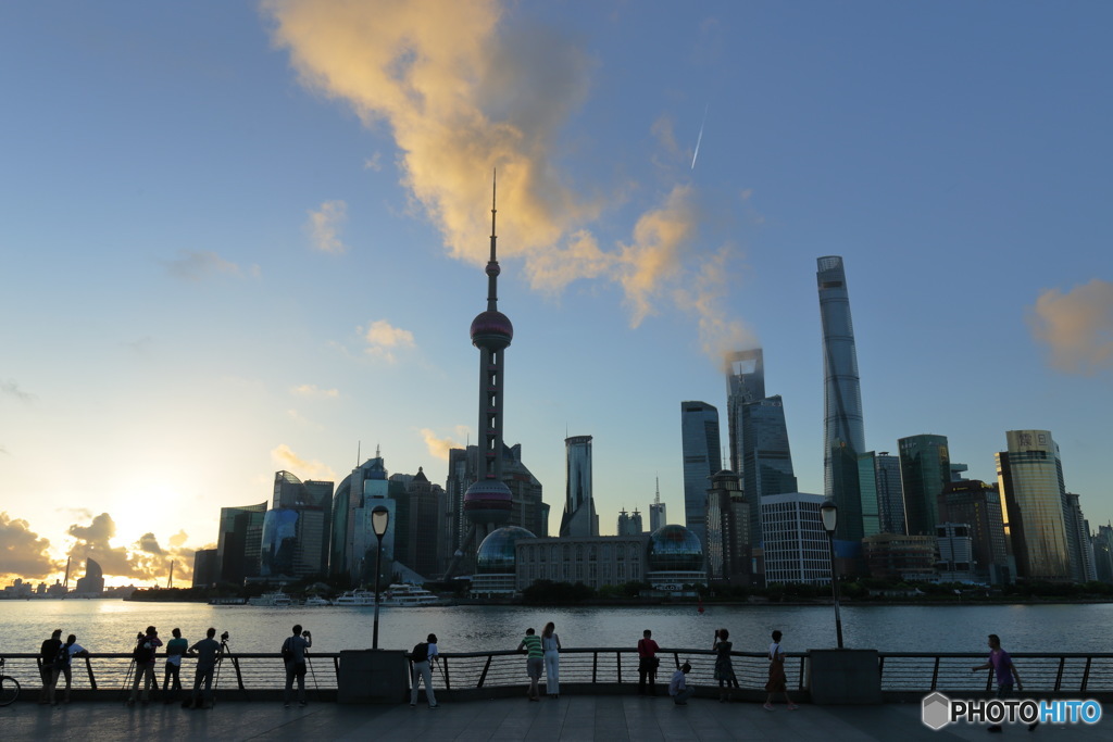 In Shanghai　外灘