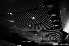 凝った天井だな〜