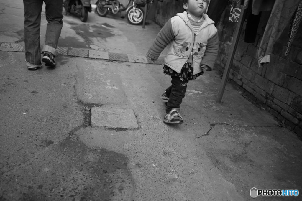 In Shanghai　無くなりつつある村