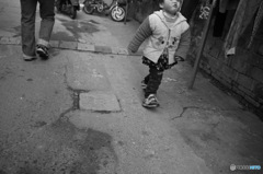 In Shanghai　無くなりつつある村