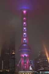 In Shanghai　东方明珠塔（多重露出）