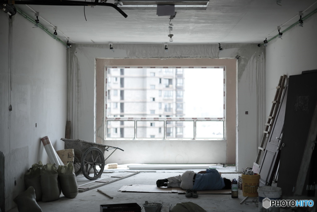 In Shanghai　現場