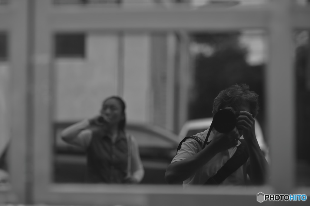 脇があまいな…　セミ　セルフポートレート