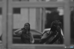 脇があまいな…　セミ　セルフポートレート