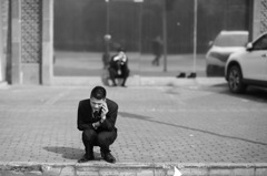 上海　スナップ　商談？