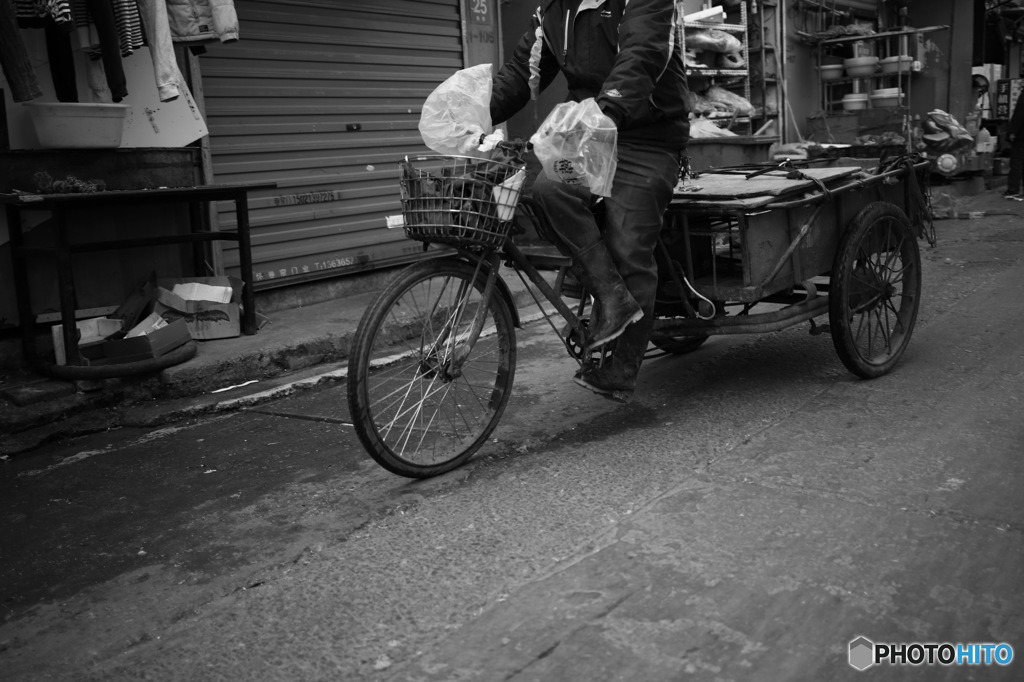 In Shanghai　無くなりつつある村