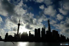In Shanghai　外灘