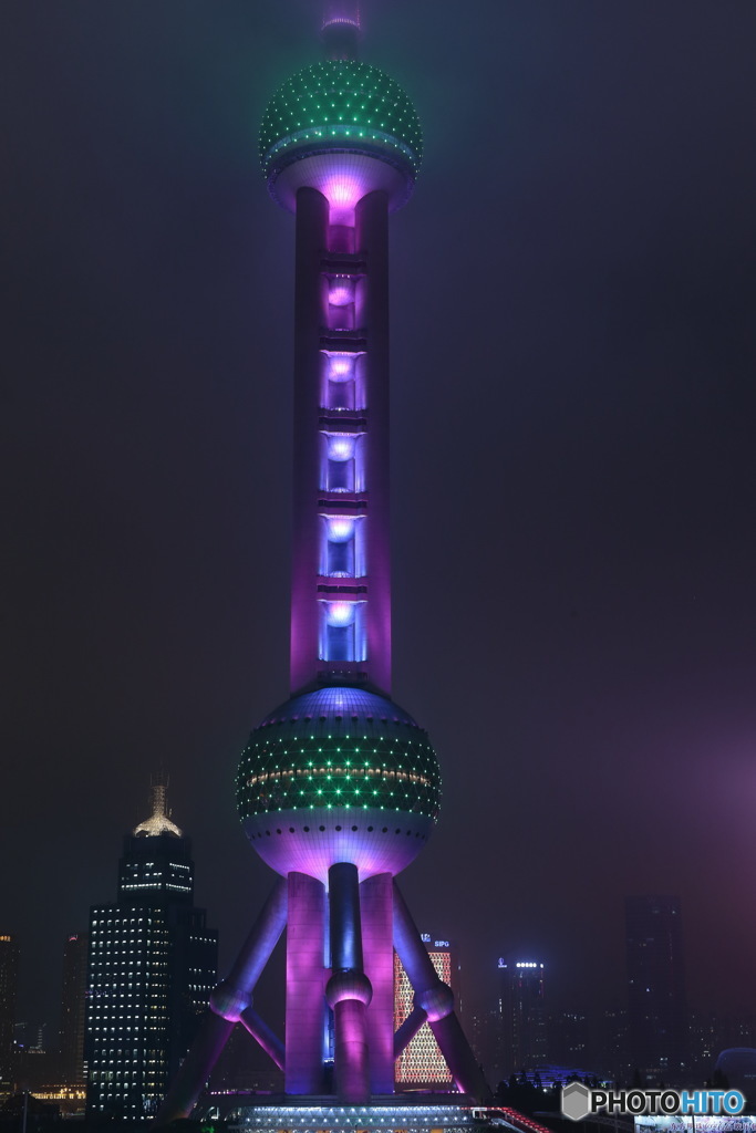 In Shanghai　东方明珠塔