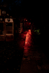 日本の日常　赤い夜