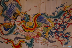 水沢観音天井画「天女」