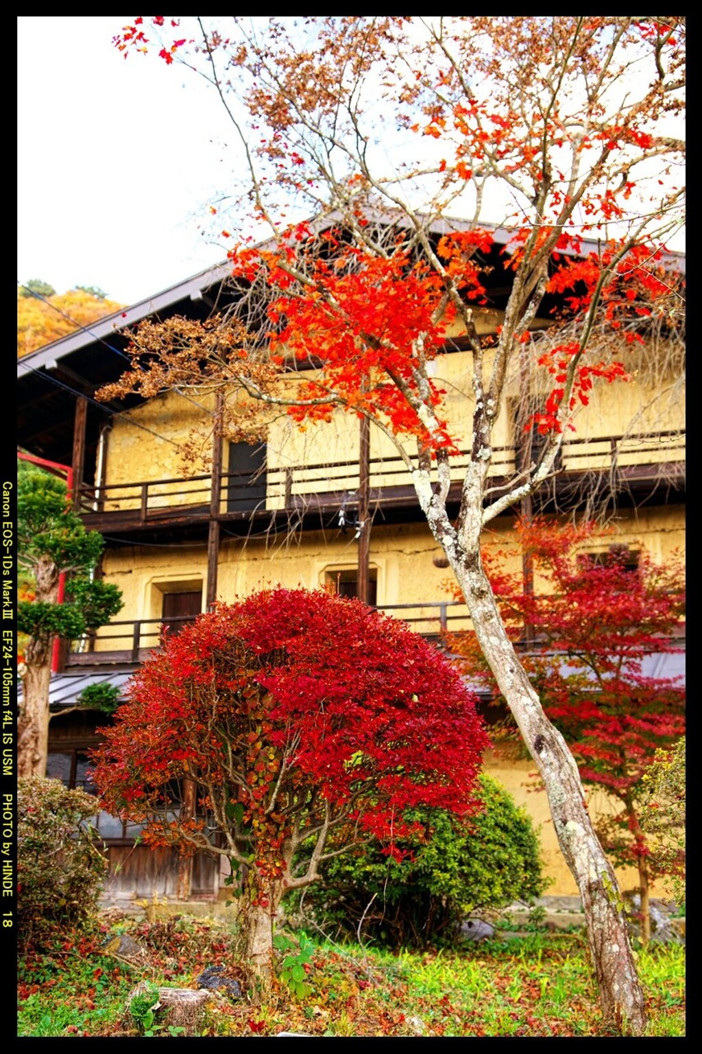 秋の六合村赤岩集落にて㉖