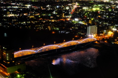 前橋の夜景①