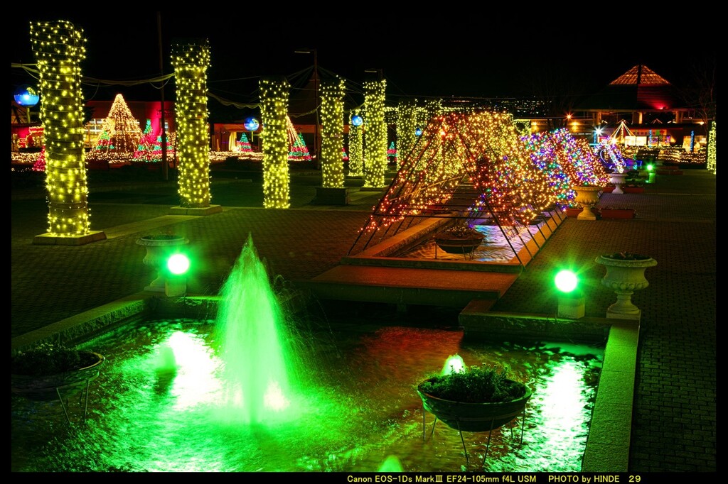 ぐんまフラワーパークのイルミネーション⑮