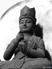 慈眼寺の石仏（観音様）