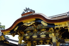 京都二条城門構え