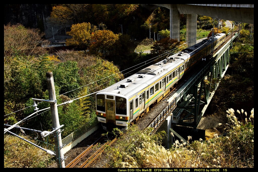 秋の六合村赤岩に向けて②