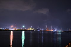 名港トリトンより望む工場夜景3