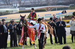 クイーンカップ表彰式 府中競馬場