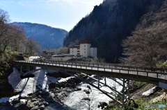 天人峡温泉街