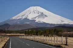 忠ちゃん牧場付近からの富士山