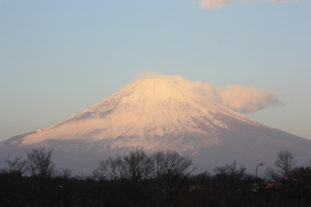 足柄の朝