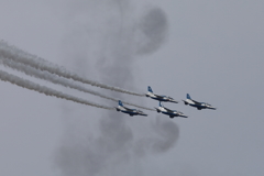 築城基地航空祭2017前日予行　ブルーインパルス④