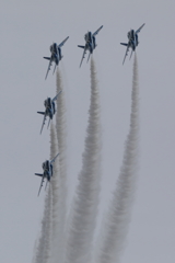 築城基地航空祭2017前日予行　ブルーインパルス③