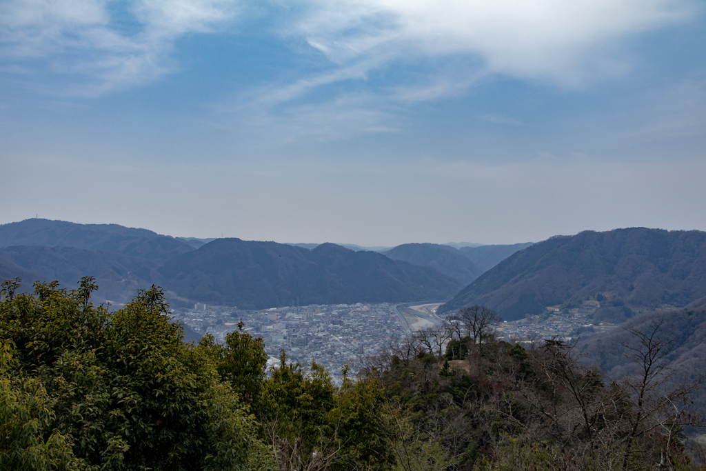 山城からの景色