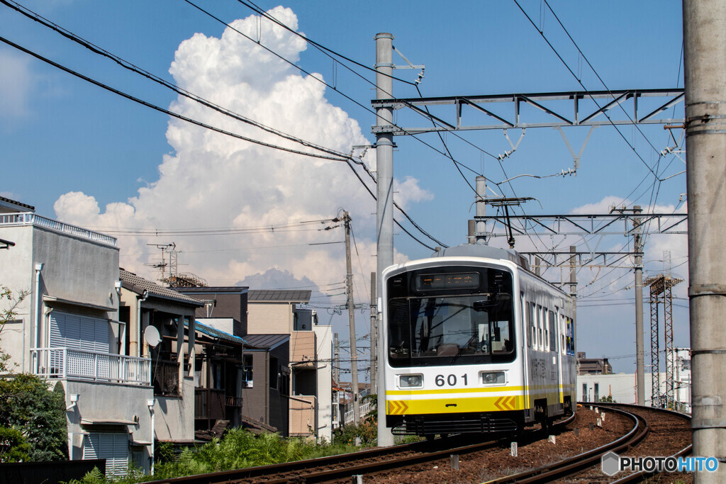 雲へ向かう