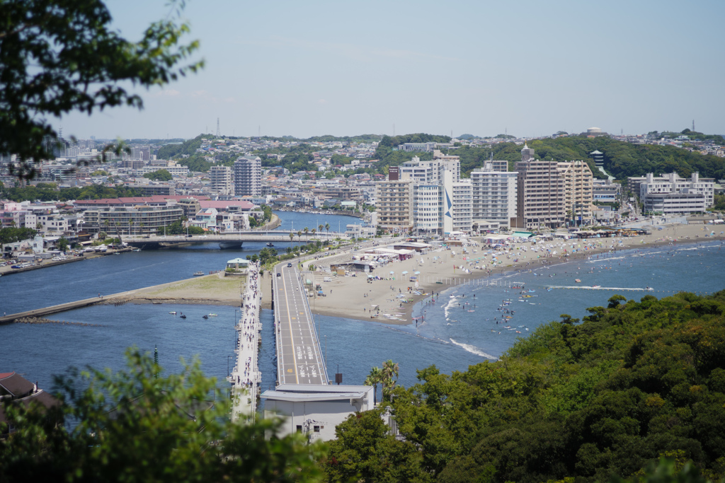 江の島の町