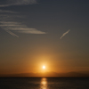夕日